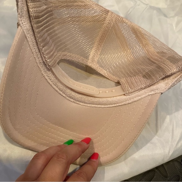 Beige Statement Cap - Picture 2 of 2